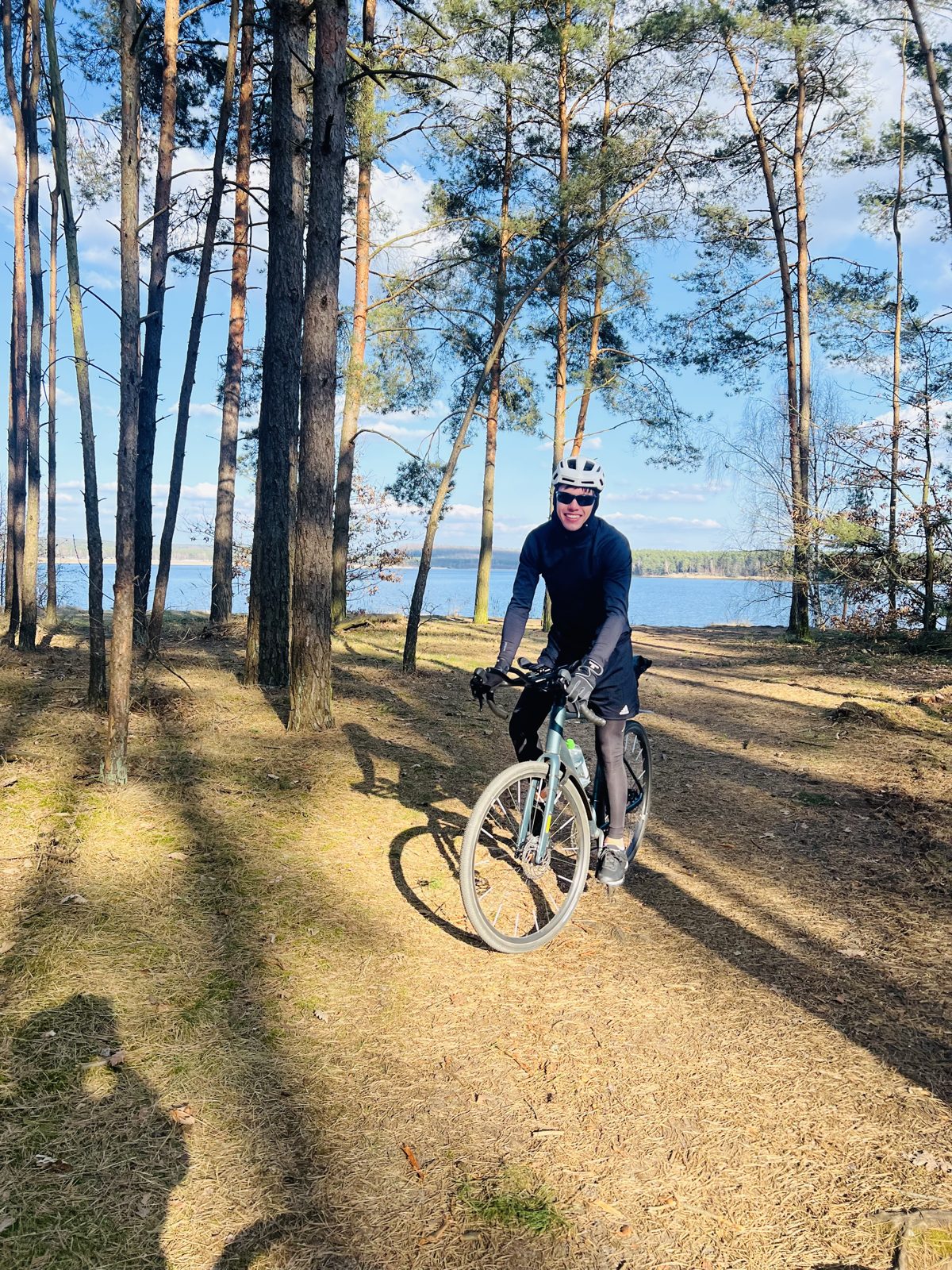 Grünauer fährt täglich 100 Kilometer zum Helenesee